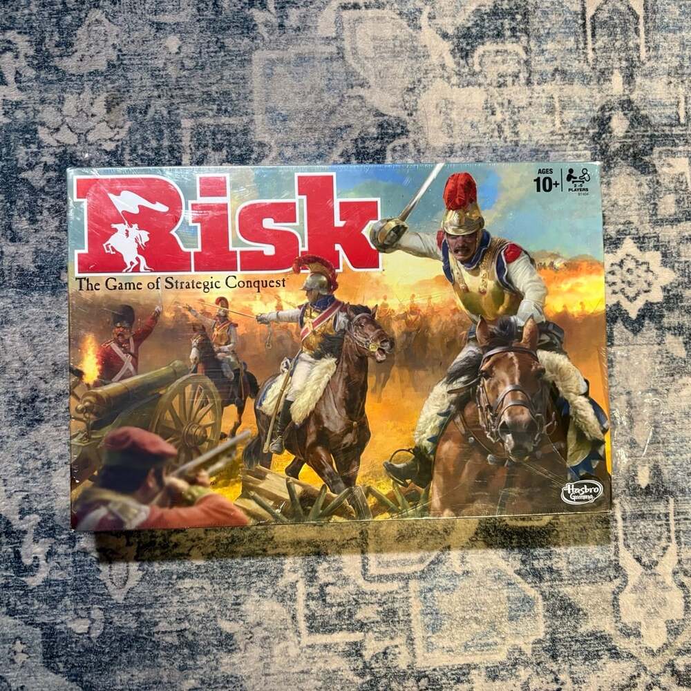 Hasbro Gaming Risk The Game of Strategic Conquest Board Game